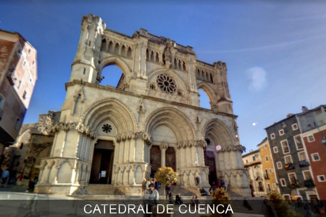 Catedral de Cuenca, cercana a Madrid
